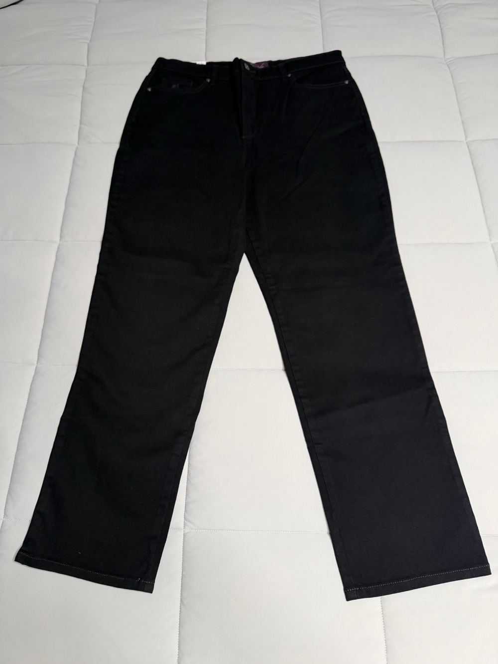 Gloria Vanderbilt Amanda Women's Size 14 Jeans Heritage Fit Black Stretch NWT